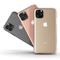 iPhone 12 Mini Kılıf Nitro Anti Shock Darbe Emici Köşe Korumalı Şeffaf Silikon Kapak