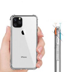 iPhone 12 Mini Kılıf Nitro Anti Shock Darbe Emici Köşe Korumalı Şeffaf Silikon Kapak
