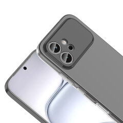 Honor 600 5G Uyumlu Kamera Korumalı MagSafe Şarj Özellikli Şeffaf Sararmaz London Sert Plastik Kapak