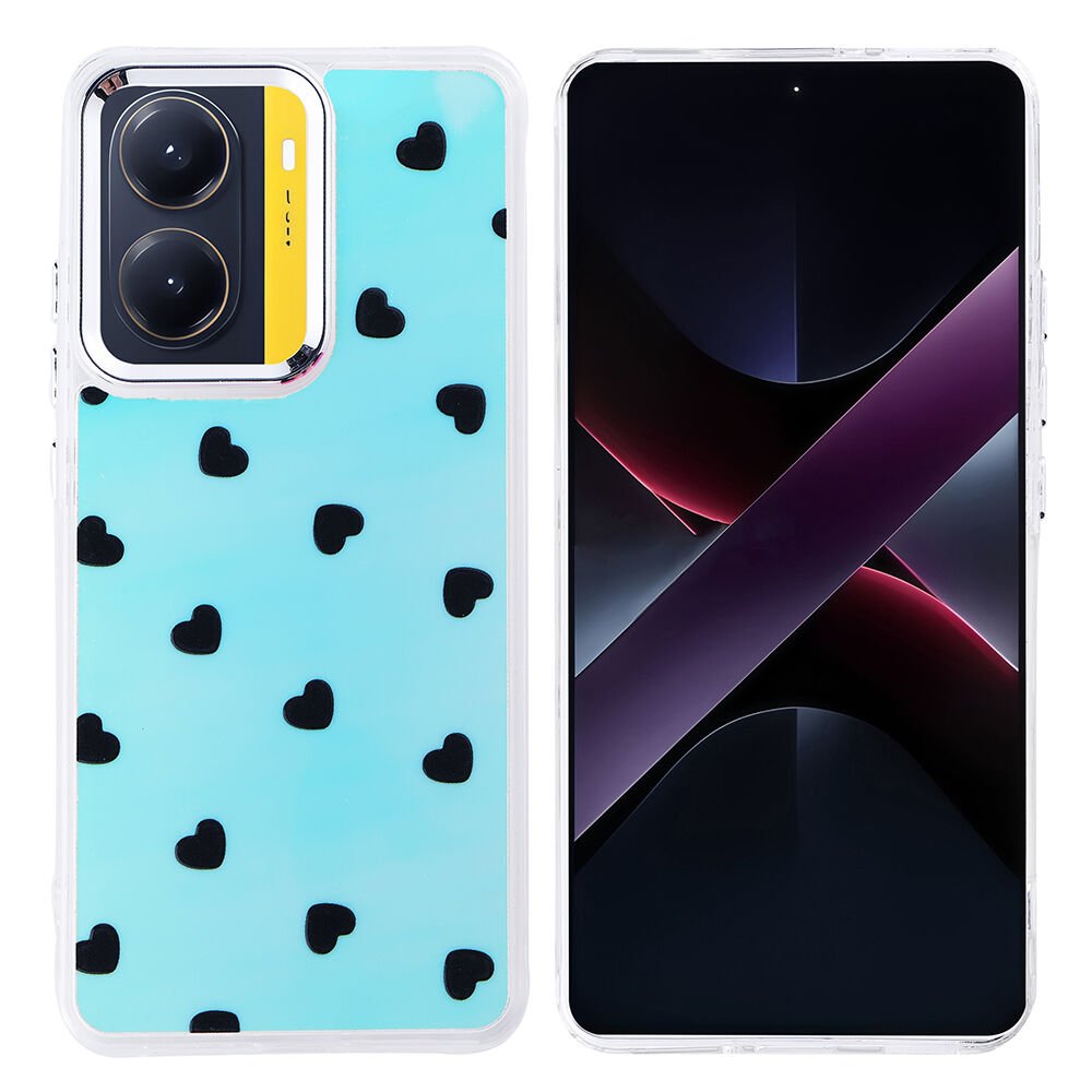 Xiaomi Poco X7 Pro Kılıf Airbag Tasarımlı Hadra Kapak Kalp