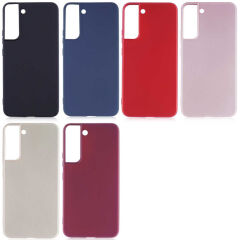 Samsung Galaxy S22 Kılıf Premier Silikon Kapak Mürdüm
