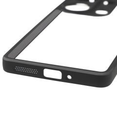 Xiaomi Redmi Note 13 Pro 4G Kılıf Kamera Korumalı Şeffaf Arka Yüzey New Roll Kapak