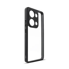 Xiaomi Redmi Note 13 Pro 4G Kılıf Kamera Korumalı Şeffaf Arka Yüzey New Roll Kapak