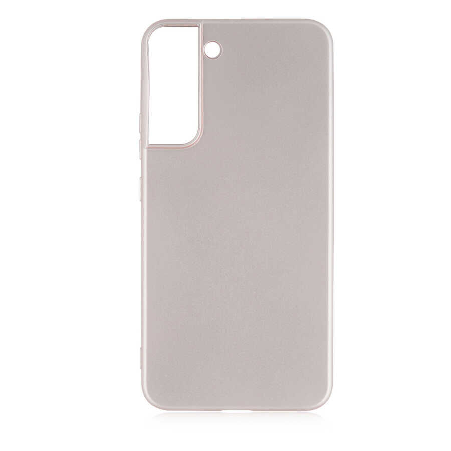 Samsung Galaxy S22 Kılıf Premier Silikon Kapak Gold