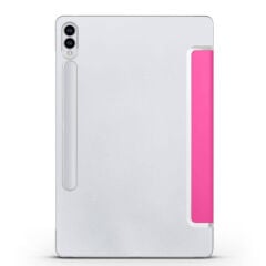 Samsung Galaxy Tab S9 FE Plus Smart Cover Standlı 1-1 Kılıf Rose Gold