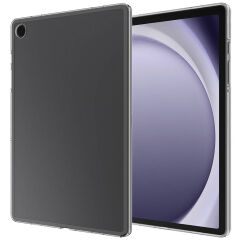 Samsung Galaxy Tab A9 Kılıf Tablet Süper Silikon Kapak Renksiz