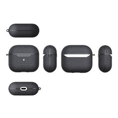 Airpods 4 Kılıf Airbag 03 Silikon Siyah