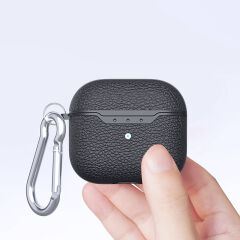 Airpods 4 Kılıf Airbag 03 Silikon Siyah