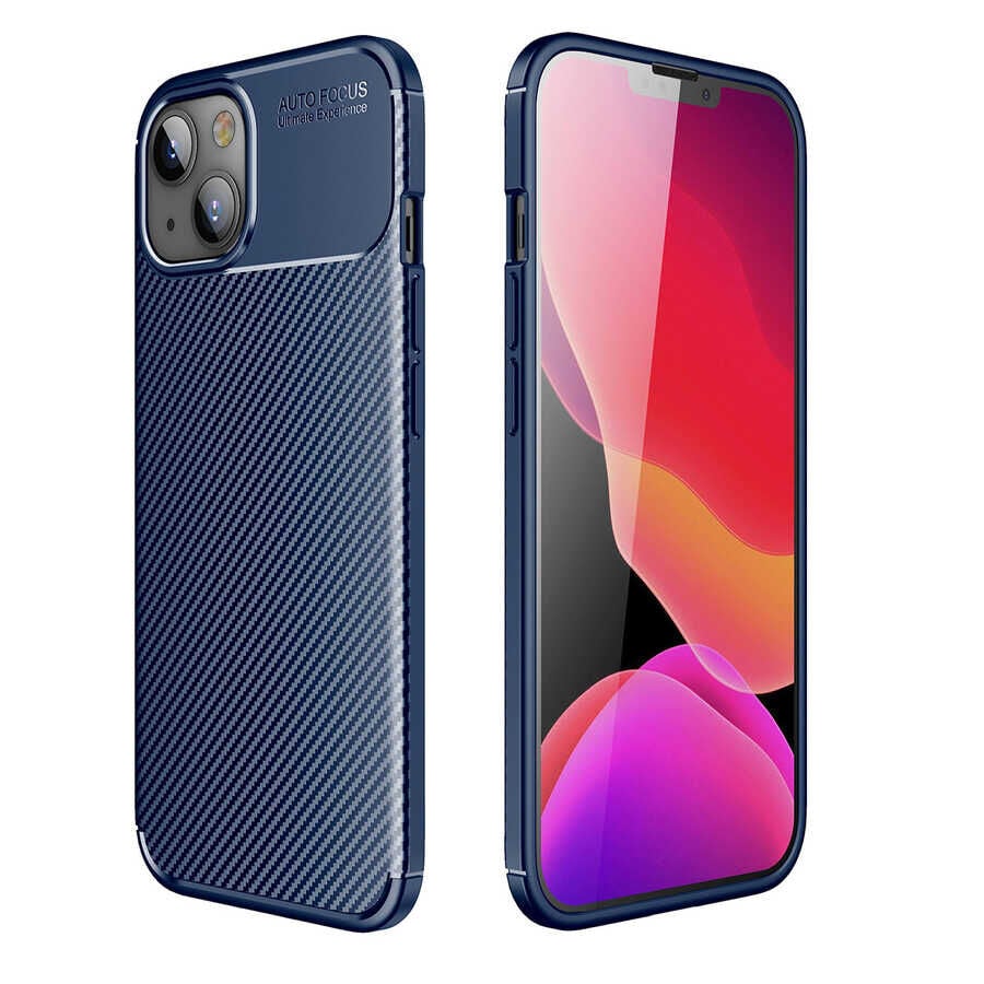 iPhone 13 Mini Kılıf Negro Silikon Kapak Lacivert