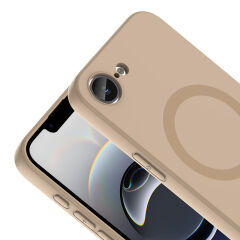 iPhone 17 Pro Max Kılıf M-Ssafe Şarj Özellikli Kamera Korumali Premium Soft Aris Silikon Kapak