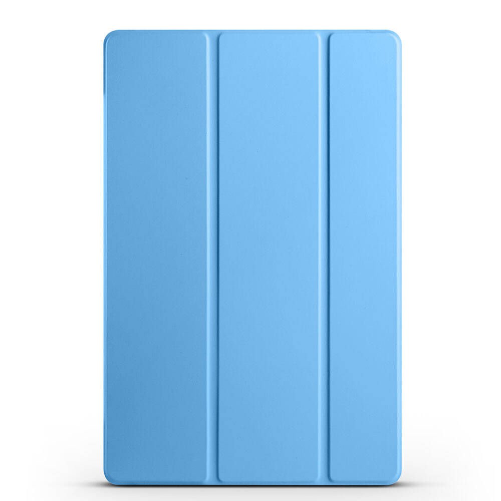 Samsung Galaxy Tab S9 FE Plus Smart Cover Standlı 1-1 Kılıf Mavi