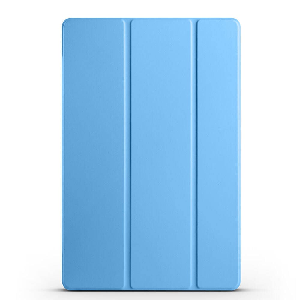 Samsung Galaxy Tab S9 FE Plus Smart Cover Standlı 1-1 Kılıf Mavi