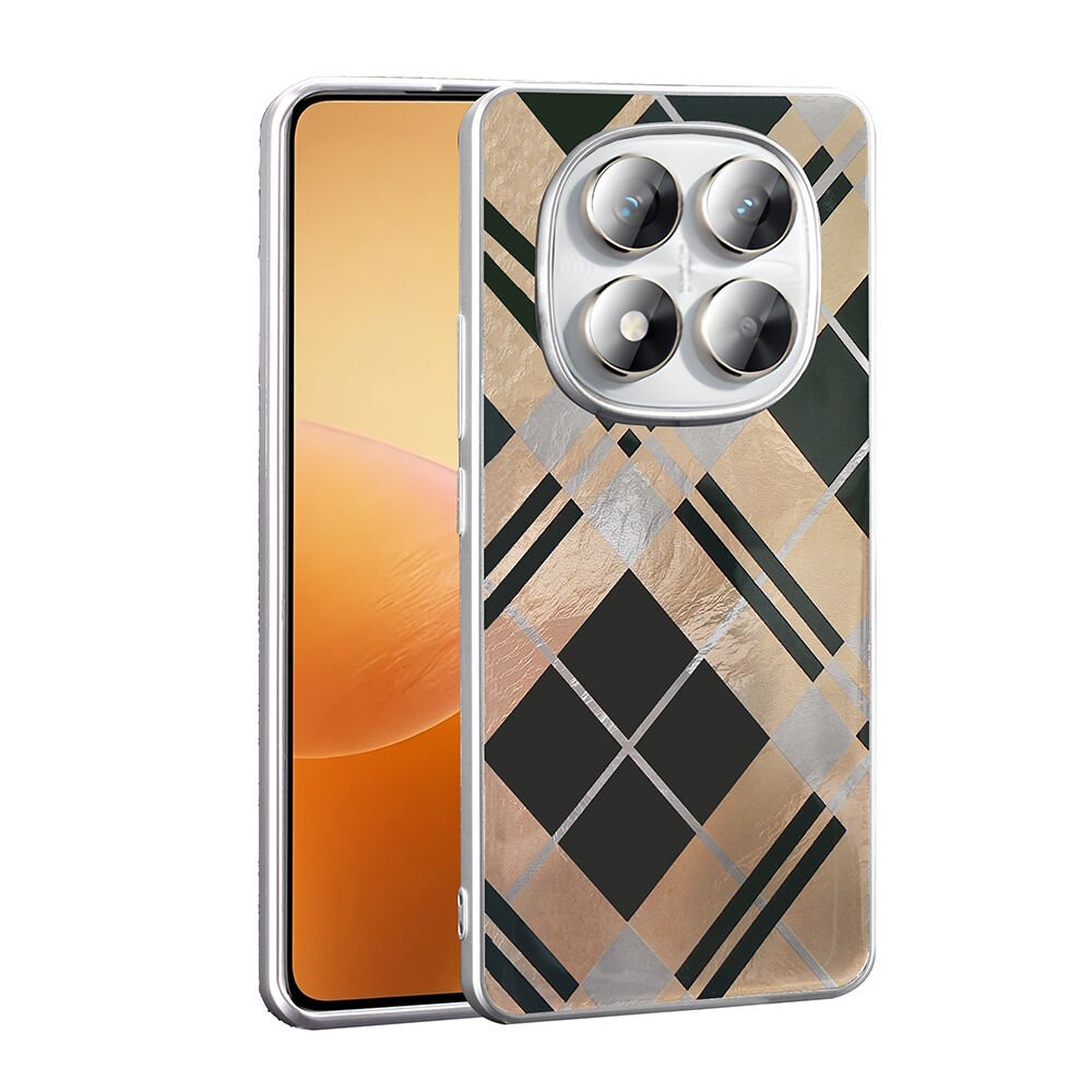 Xiaomi Redmi Note 14 Pro 5G Kılıf Desenli Mep Kapak Geometrik