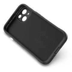 iPhone 13 Kılıf Esnek TPU Oyuklu Arka Yüzey Tasarımlı Etnik Silikon Kapak