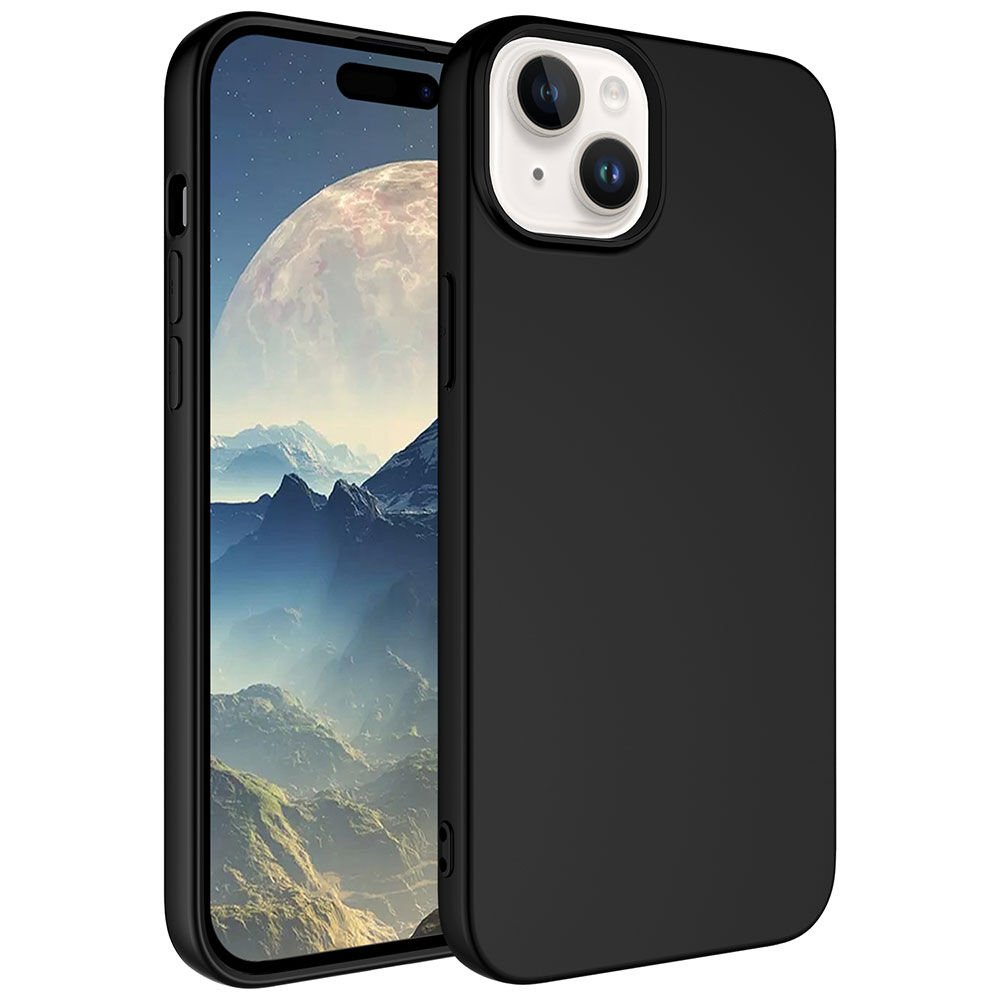 iPhone 15 Kılıf LSR Lansman Kapak Siyah
