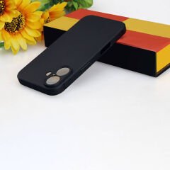 iPhone 16 Plus Kılıf İmax Silikon Siyah