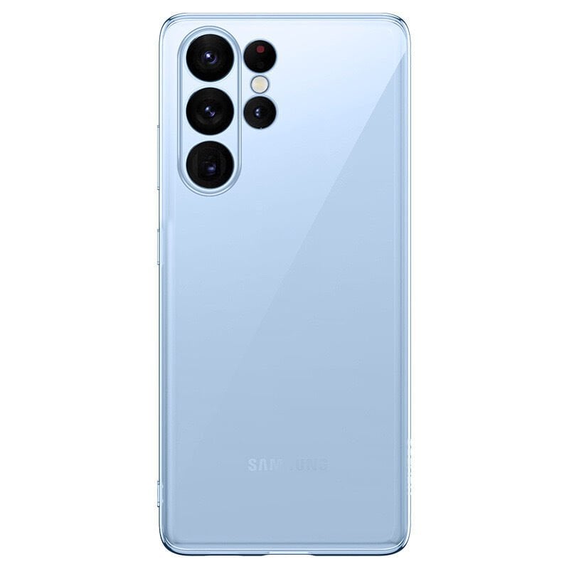 Samsung Galaxy S25 Ultra Kılıf Kamera Korumali Süper Silikon Kapak Şeffaf