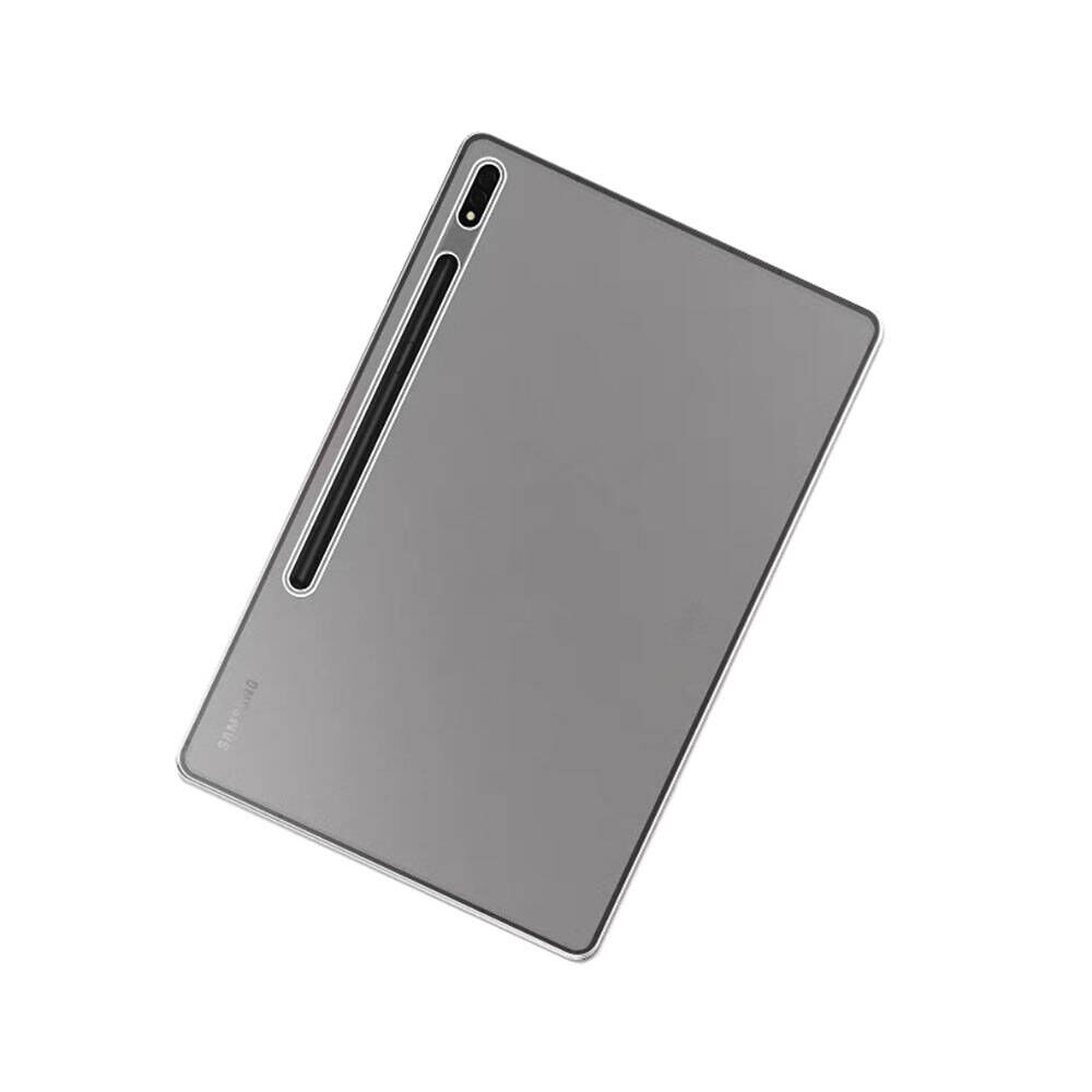 Samsung Galaxy Tab S9 Ultra SM-X910 Kılıf Tablet Süper Silikon Kapak Renksiz
