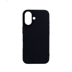 iPhone 16 Plus Kılıf İmax Silikon Siyah