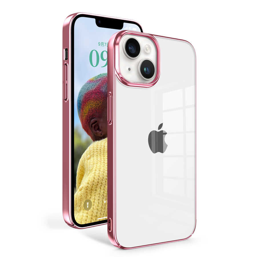 iPhone 14 Kılıf Sun Kapak Rose Gold