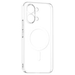 Xiaomi Poco X8 Pro Max Uyumlu Kamera Korumalı MagSafe Şarj Özellikli Şeffaf Sararmaz London Sert Plastik Kapak
