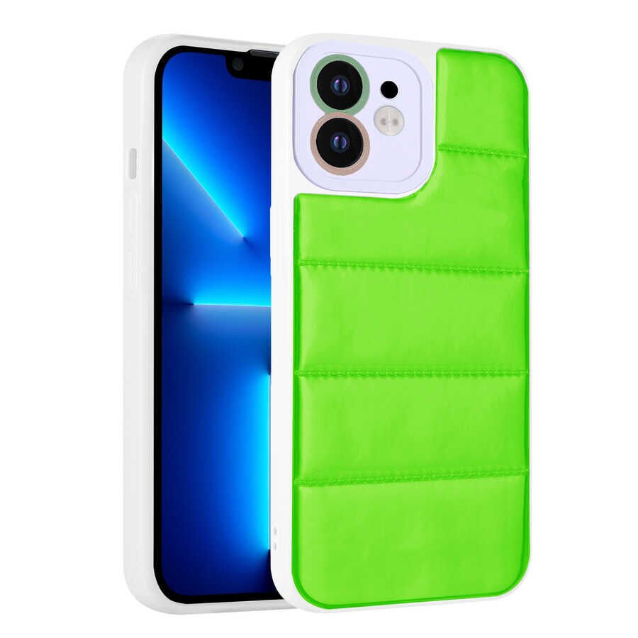 iPhone 11 Kılıf Kamera Korumalı Airbagli Renkli Seksek Kapak