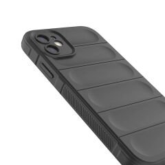 iPhone 11 Kılıf Esnek TPU Oyuklu Arka Yüzey Tasarımlı Etnik Silikon Kapak