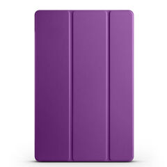 Samsung Galaxy Tab S9 FE Smart Cover Standlı 1-1 Kılıf Mor