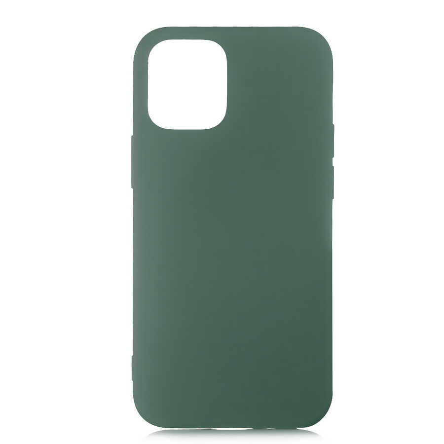 iPhone 12 Pro Kılıf LSR Lansman Kapak Koyu Yeşil