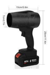 M1 Kablosuz Hava Üfleyici – Fırçasız Motorlu 3 Kademeli 8000mAh Yedek Bataryali Tanişma Çantali