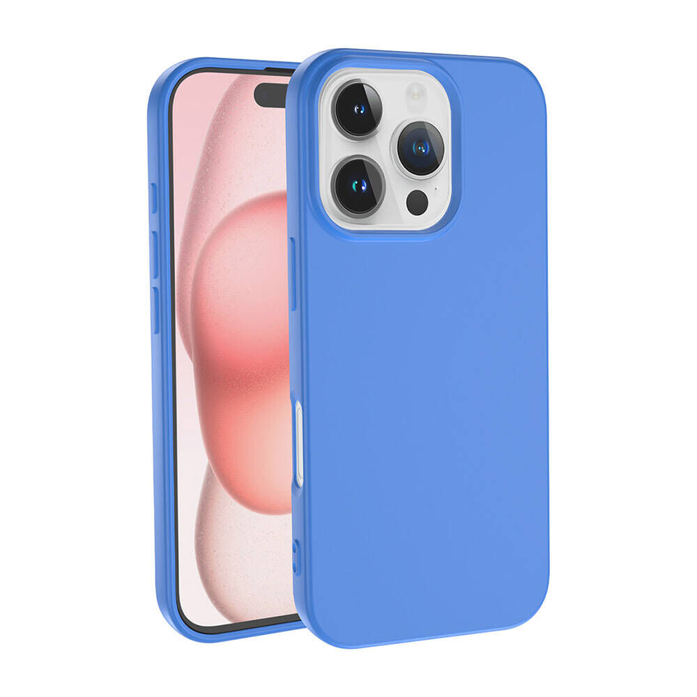 iPhone 16 Pro Max Kılıf LSR Lansman Kapak Mavi