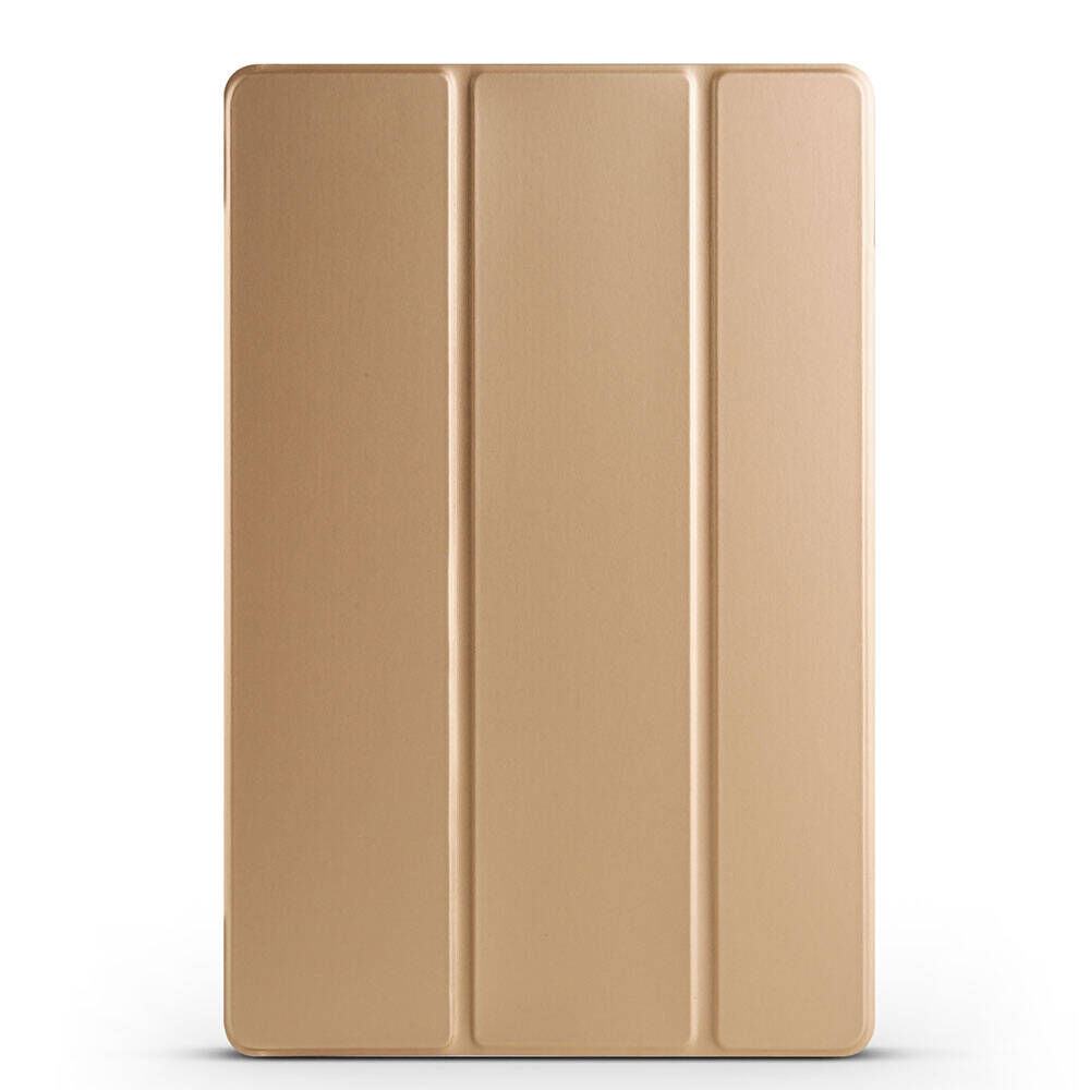 Samsung Galaxy Tab S9 FE Smart Cover Standlı 1-1 Kılıf Gold