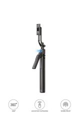 Tripod Çok Amaçlı 1.6M Kumandali Kamera Telefon Tutucu C17 Siyah