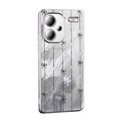 Xiaomi Redmi Note 13 Pro Plus 5G Kılıf Desenli Mep Kapak İncili Fiyonk