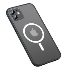 iPhone 12 Kılıf Mokka Wireless Kapak
