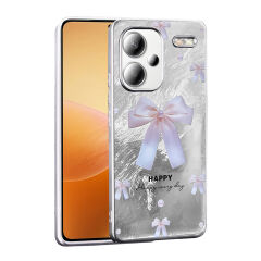 Xiaomi Redmi Note 13 Pro Plus 5G Kılıf Desenli Mep Kapak İncili Fiyonk