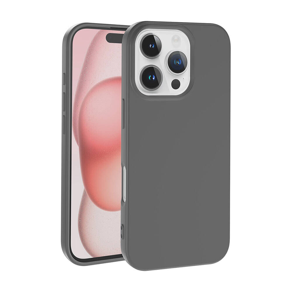iPhone 16 Pro Max Kılıf LSR Lansman Kapak Titanyum-Gri