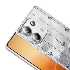 Xiaomi Redmi Note 13 Pro 4G Kılıf Desenli Mep Kapak Küçük Fiyonk