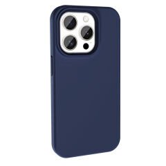 iPhone 15 Pro Kılıf Magsafe Şarj Özellikli Sıvı Teknolojili Silinebilir Sert Lansman Kivi Kapak