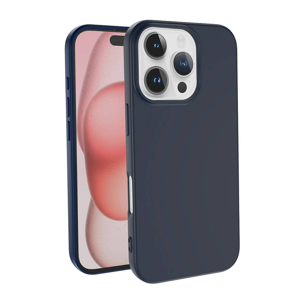 iPhone 16 Pro Kılıf Zore LSR Lansman Kapak Lacivert