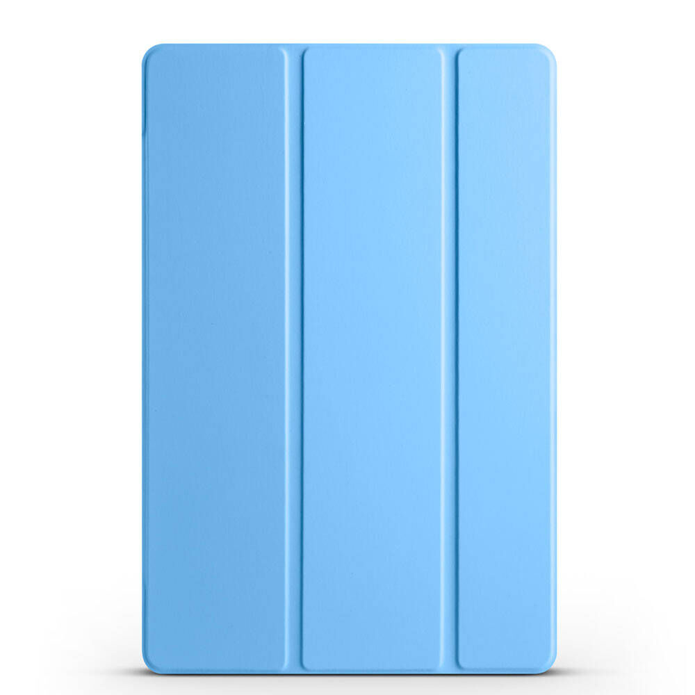 Samsung Galaxy Tab A9 Plus Smart Cover Standlı 1-1 Kılıf Mavi