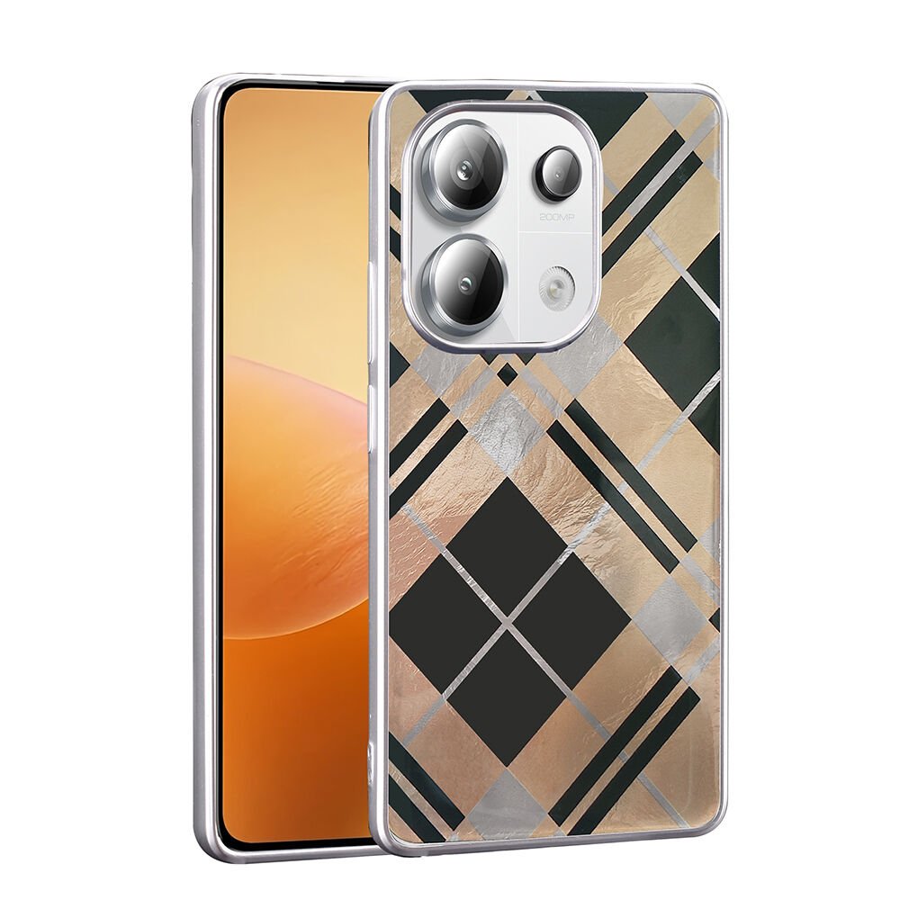 Xiaomi Redmi Note 13 Pro 4G Kılıf Desenli Mep Kapak Geometrik