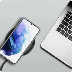 Samsung Galaxy S22 Plus Kılıf Nitro Anti Shock Darbe Emici Köşe Korumalı Şeffaf Silikon Kapak