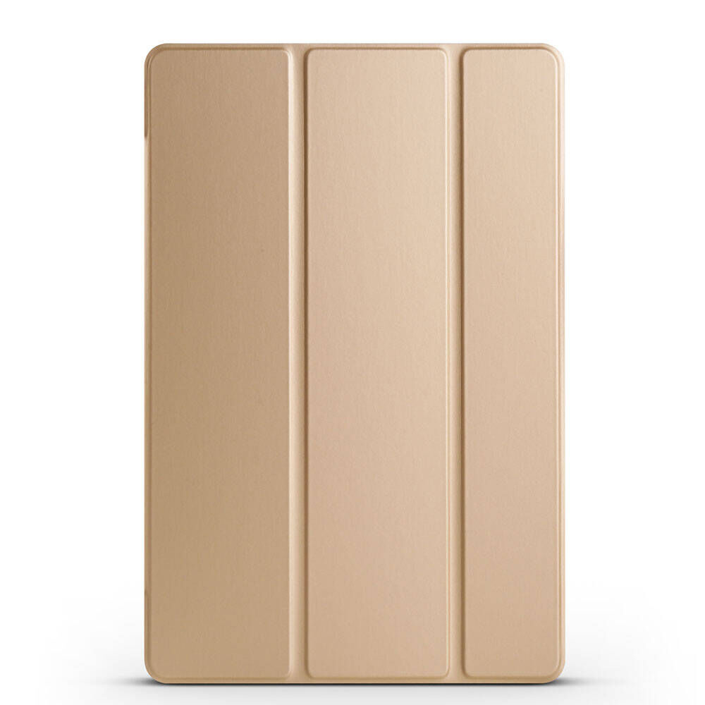 Samsung Galaxy Tab A9 Plus Smart Cover Standlı 1-1 Kılıf Gold