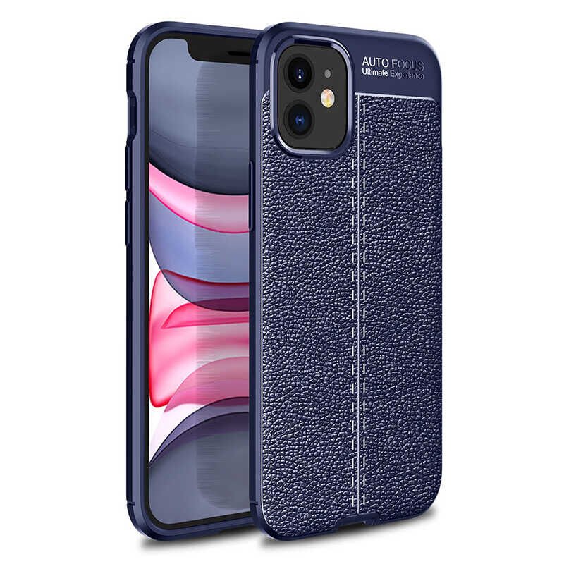 iPhone 12 Mini Kılıf Niss Silikon Kapak Lacivert