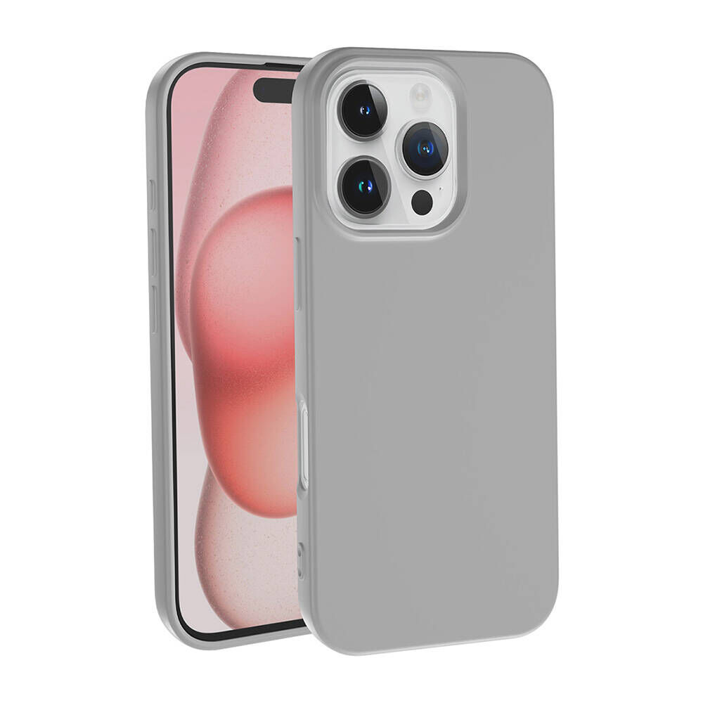 iPhone 16 Pro Kılıf Zore LSR Lansman Kapak Gümüş