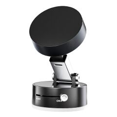 A2 Vakum Özellikli 360 Derece Dönebilen Magnetik Katlanir Ayna -Cam  Telefon Tutucu