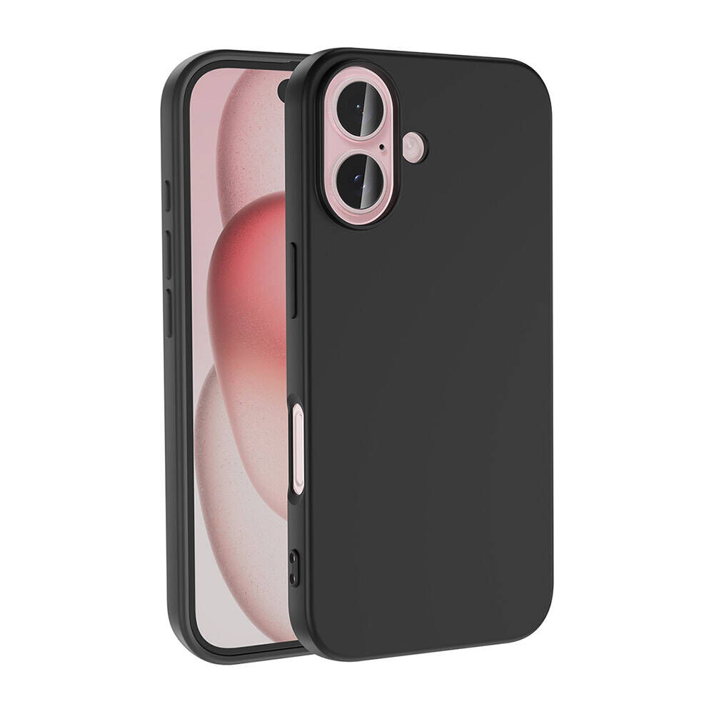 iPhone 16 Plus Kılıf LSR Lansman Kapak Siyah