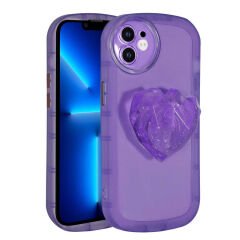 iPhone 11 Kılıf Kamera Korumalı Pop Soketli Renkli Ofro Kapak Beyaz