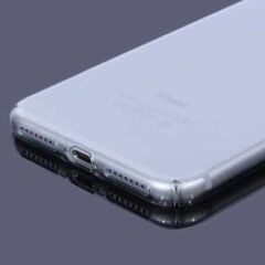 iPhone 12 Kılıf Sert Pürüzsüz Şeffaf Droga Kapak